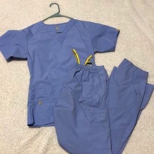 Wonderwink Ceil Blue Scrub Set